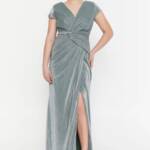 Μαξι αμπιγιε φόρεμα λουρεξ4